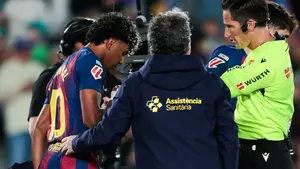 Dramat Barcelony w meczu z Atletico. Lamine Yamal i Joao Cancelo opuścili boisko z kontuzjami