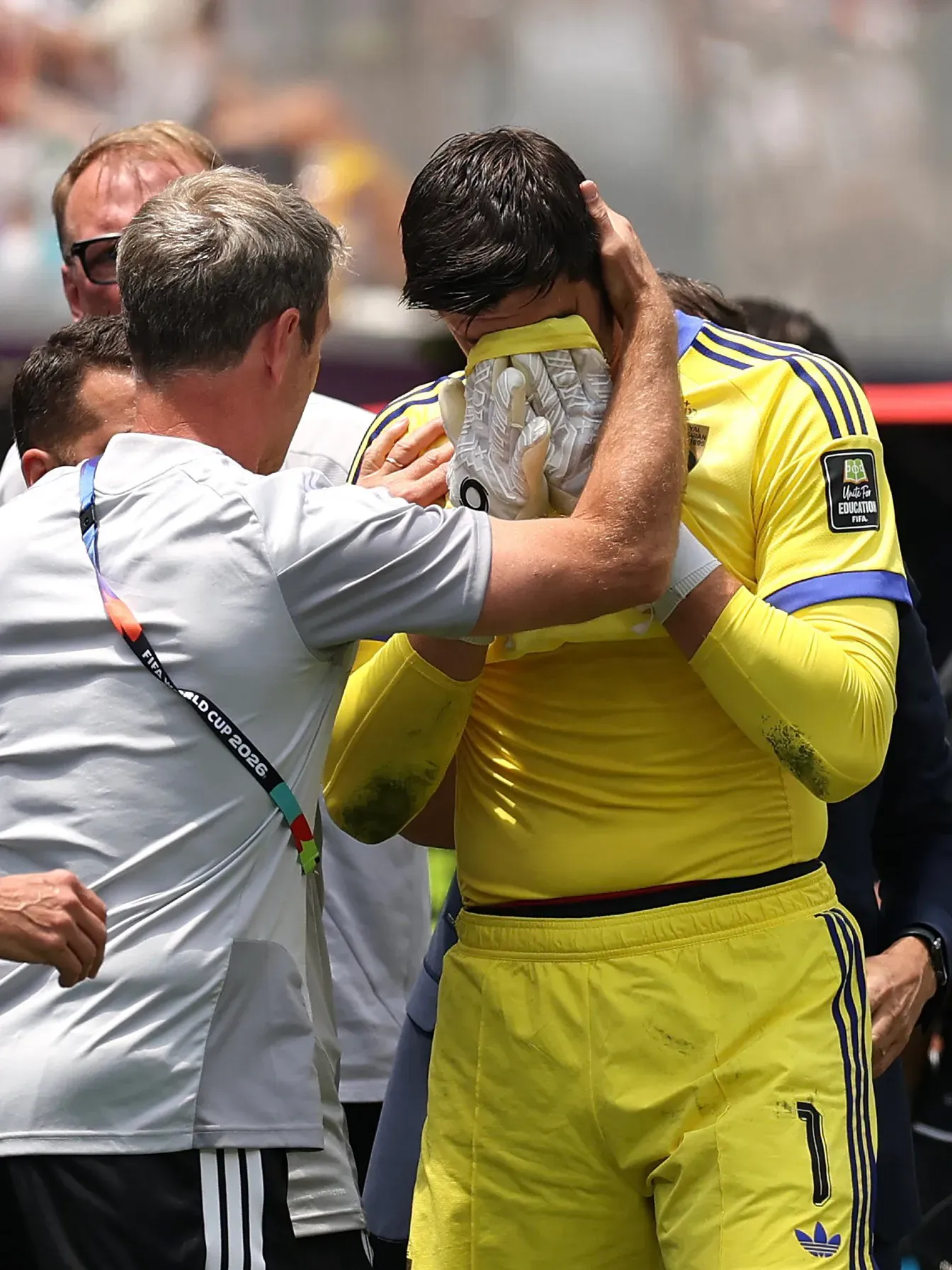 Dramat gwiazdora Realu Madryt. Thibaut Courtois opuścił boisko zalany łzami