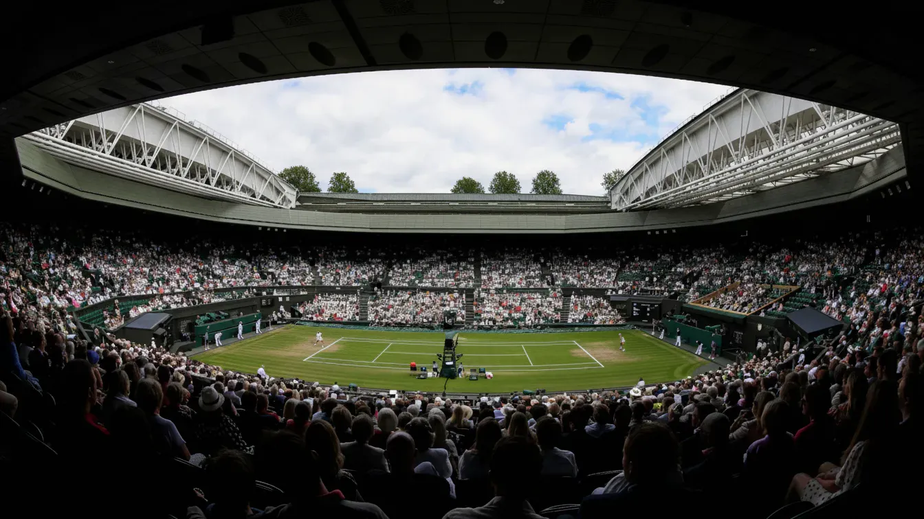 Dramatyczne sceny pod bramami Wimbledonu. Tysiące kibiców odprawionych z kwitkiem