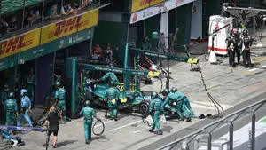 Dramatyczne wieści z garażu Aston Martina. Alonso nie mógł dokończyć wyścigu przez bolid