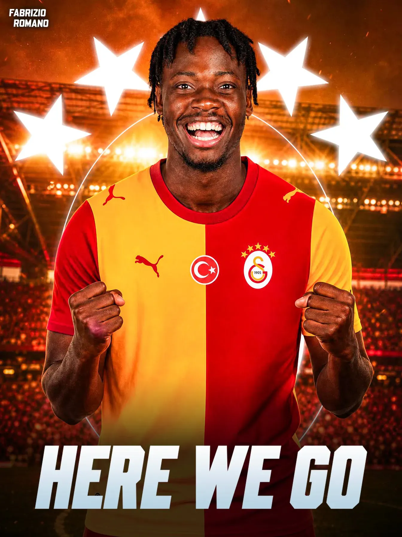 El Chadaille Bitshiabu przechodzi do Galatasaray na testy medyczne przed wypożyczeniem