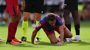 Eric Garcia kontuzjowany w meczu z Valencią? Dramat obrońcy na Mestalla