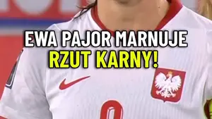 Ewa Pajor marnuje rzut karny