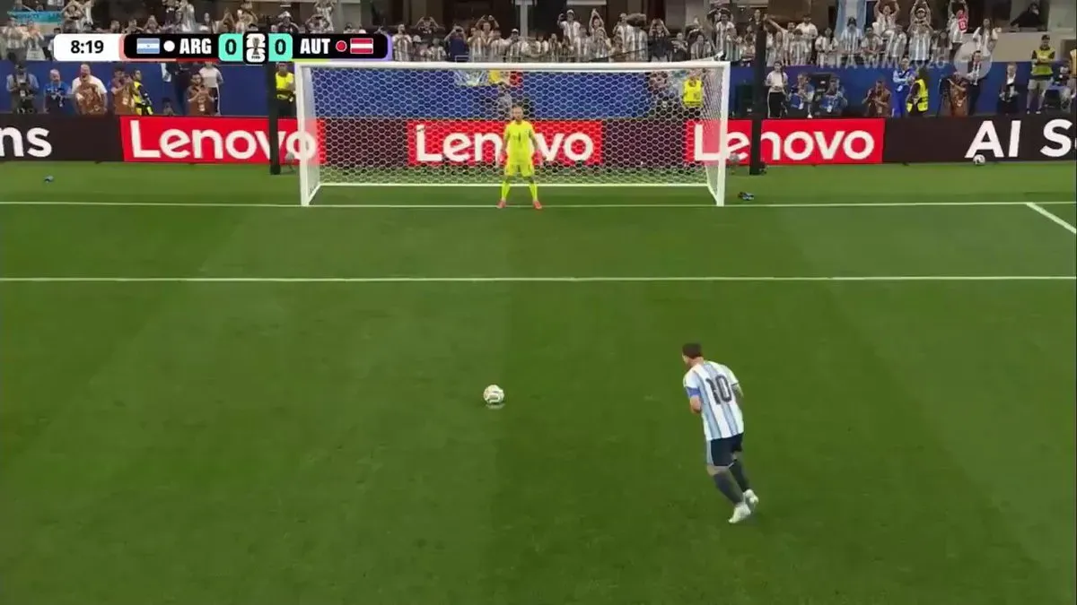 Fani Ronaldo, możecie oglądać tego karnego Messiego w nieskończoność