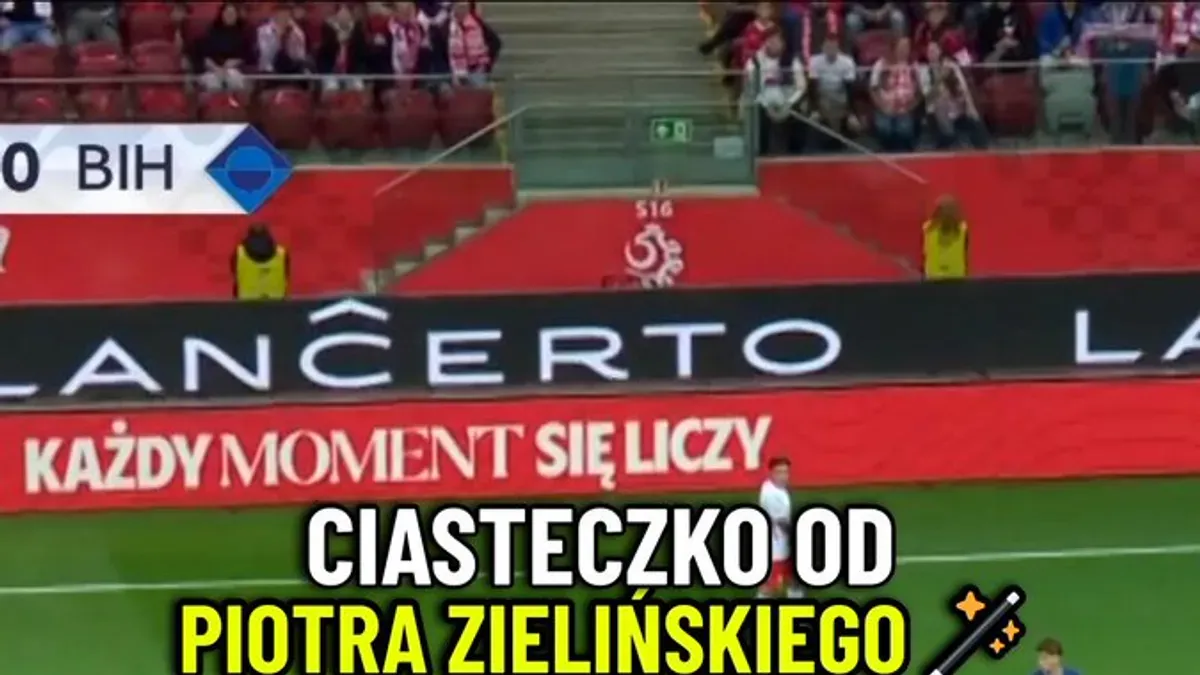 FANTASTYCZNE podanie od Piotra Zielińskiego