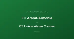 FC Ararat-Armenia - CS Universitatea Craiova: Typy bukmacherskie