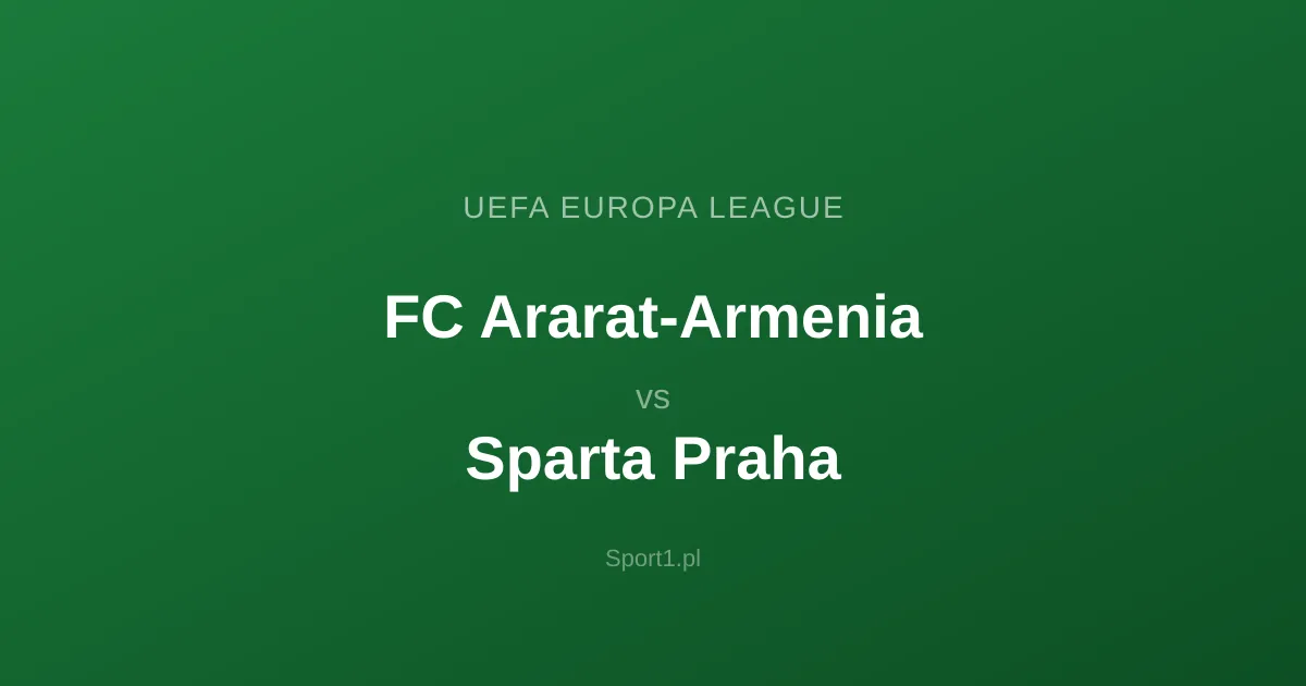 FC Ararat-Armenia - Sparta Praha: Typy bukmacherskie