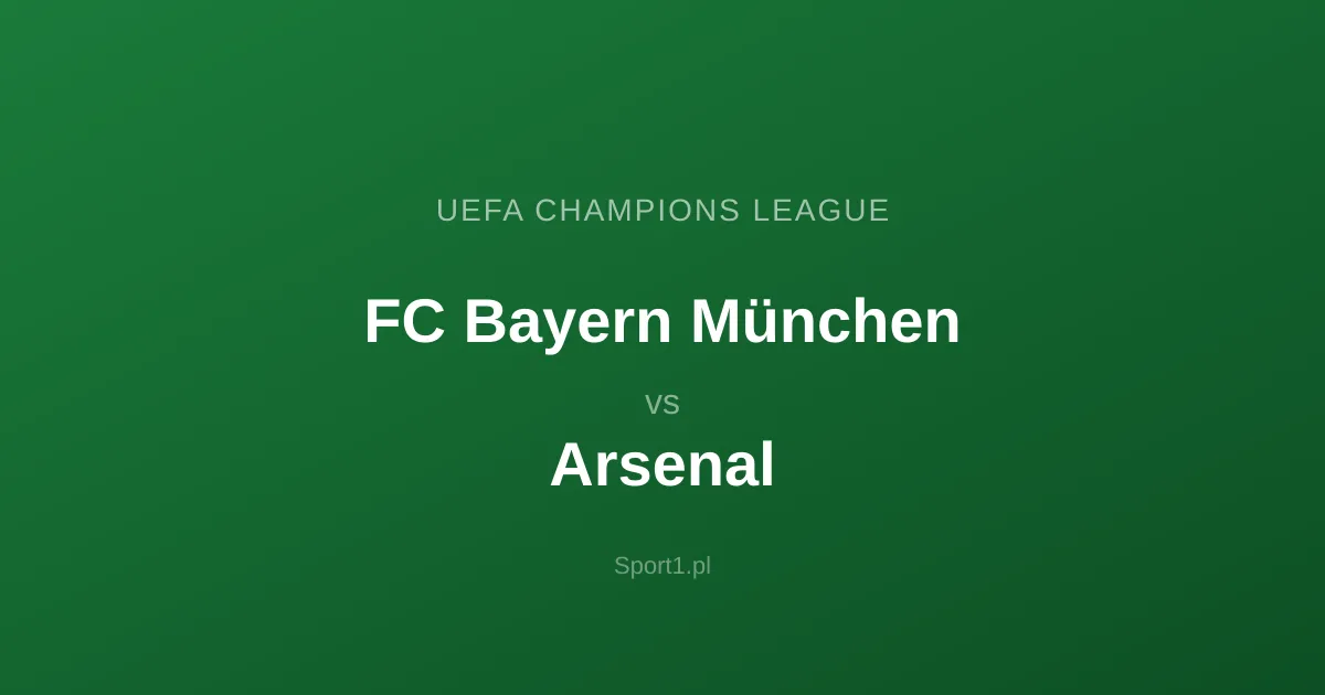 FC Bayern München - Arsenal: Typy bukmacherskie
