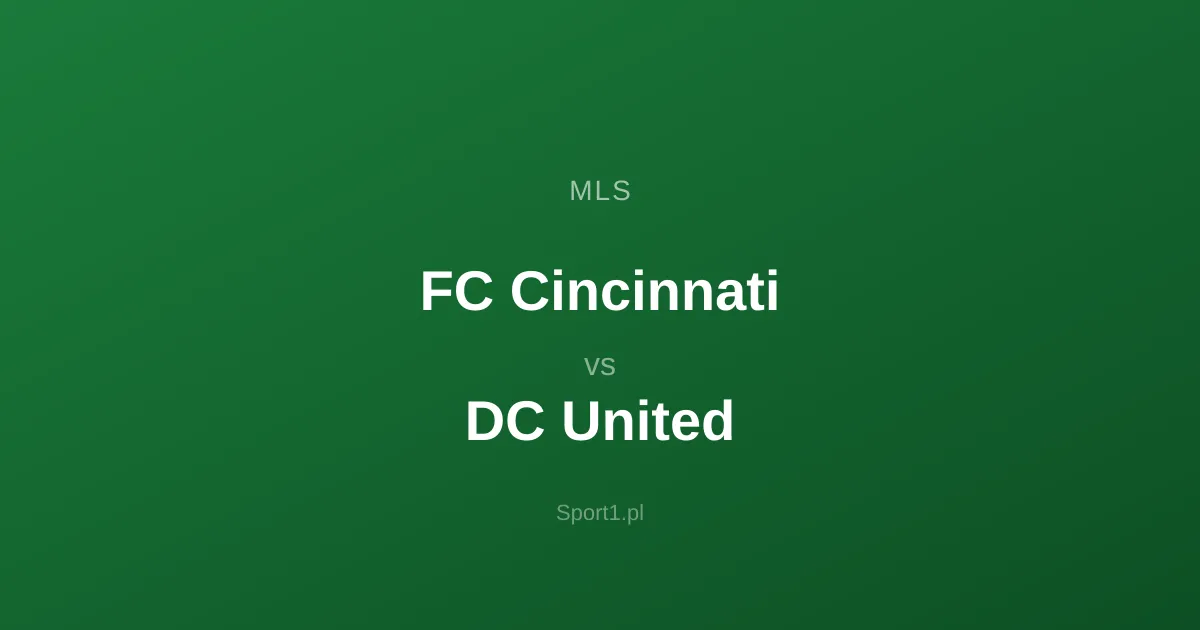 FC Cincinnati - DC United: Typy bukmacherskie