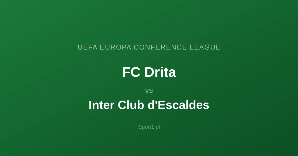 FC Drita - Inter Club d'Escaldes: Typy bukmacherskie