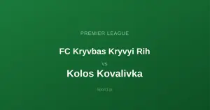 FC Kryvbas Kryvyi Rih - Kolos Kovalivka: Typy bukmacherskie