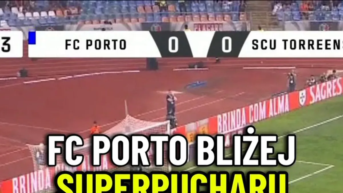 FC Porto wychodzi na prowadzenie i przybliża się do zwycięstwa w Superpucharze Portugalii! Transmisja meczu