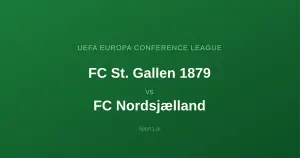 FC St. Gallen 1879 - FC Nordsjælland: Typy bukmacherskie