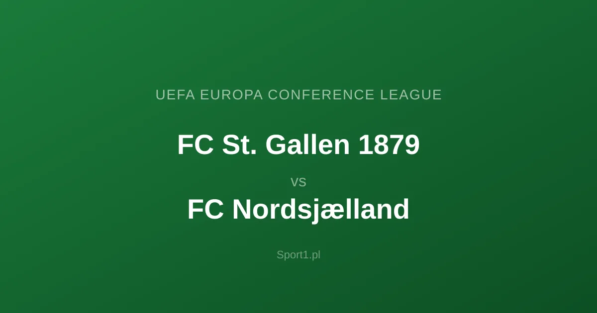 FC St. Gallen 1879 - FC Nordsjælland: Typy bukmacherskie
