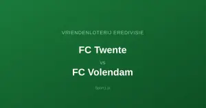 FC Twente - FC Volendam: Typy bukmacherskie