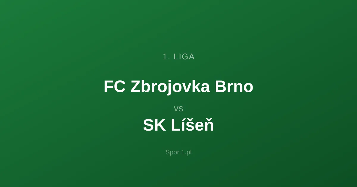 FC Zbrojovka Brno - SK Líšeň: Typy bukmacherskie
