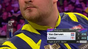 Fe-no-men! Luke Littler w Berlinie: - gra każdy mecz na średniej 105+ - kończy dwukrotnie 170 w finale - wygrywa swoją 3