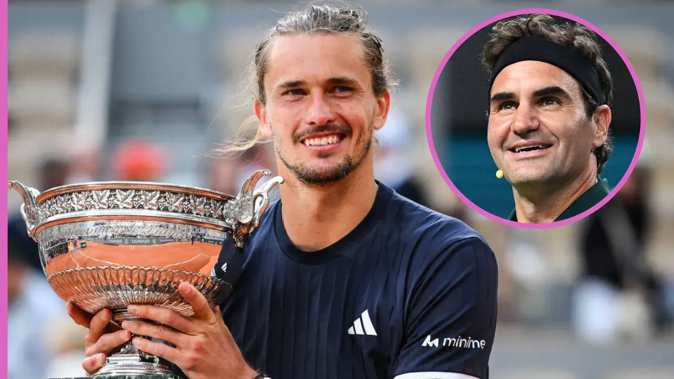 Federer wskazał zmianę, która pomogła Zverevowi zdobyć dwa tytuły wielkoszlemowe