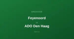 Feyenoord Rotterdam - ADO Den Haag: Typy bukmacherskie