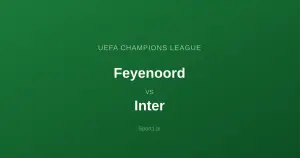 Feyenoord Rotterdam - Inter Mediolan: Typy bukmacherskie