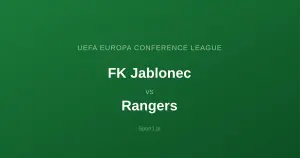 FK Jablonec - Rangers: Typy bukmacherskie