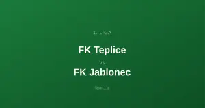 FK Teplice - FK Jablonec: Typy bukmacherskie