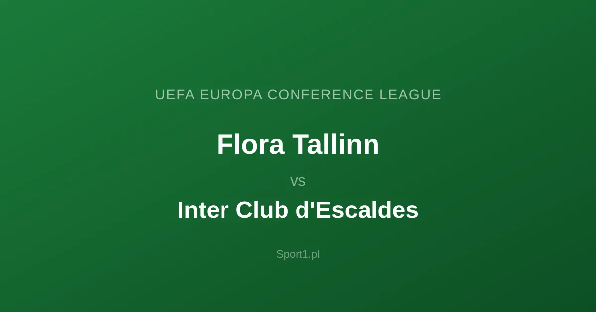 Flora Tallinn - Inter Club d'Escaldes: Typy bukmacherskie