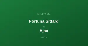 Fortuna Sittard - Ajax Amsterdam: Typy bukmacherskie