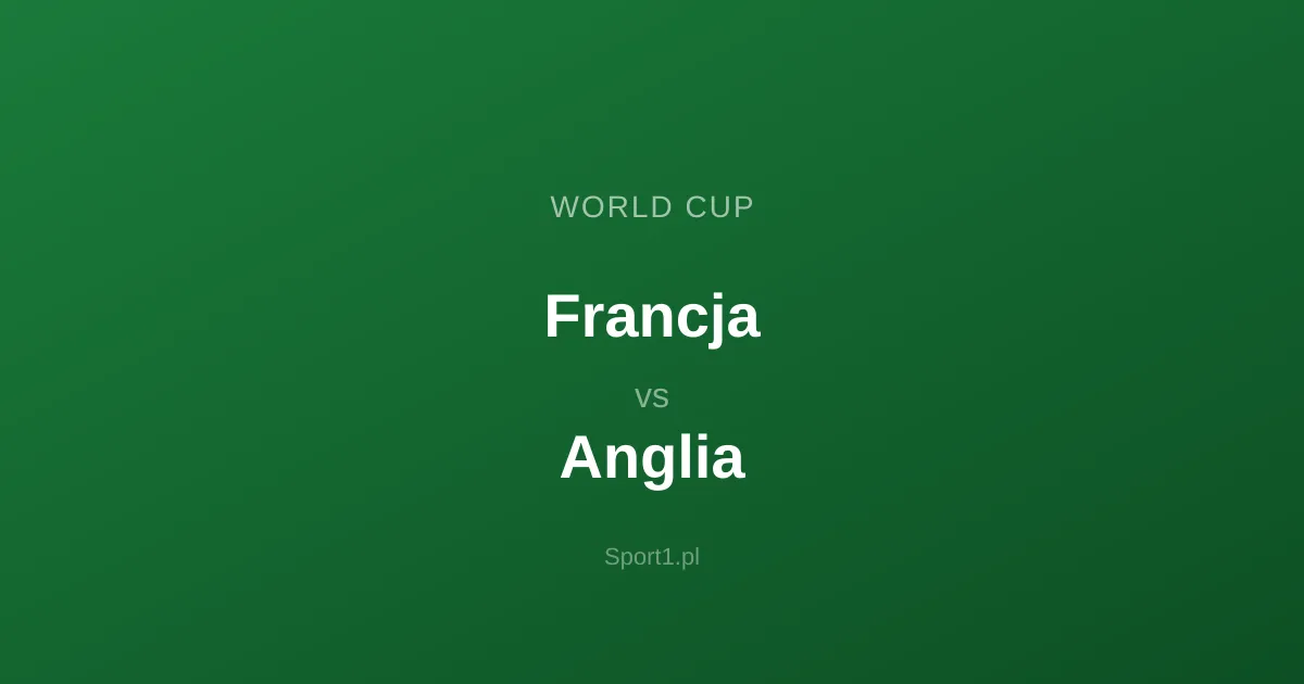 Francja - Anglia: Typy bukmacherskie