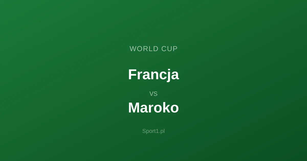 Francja - Maroko: Typy bukmacherskie