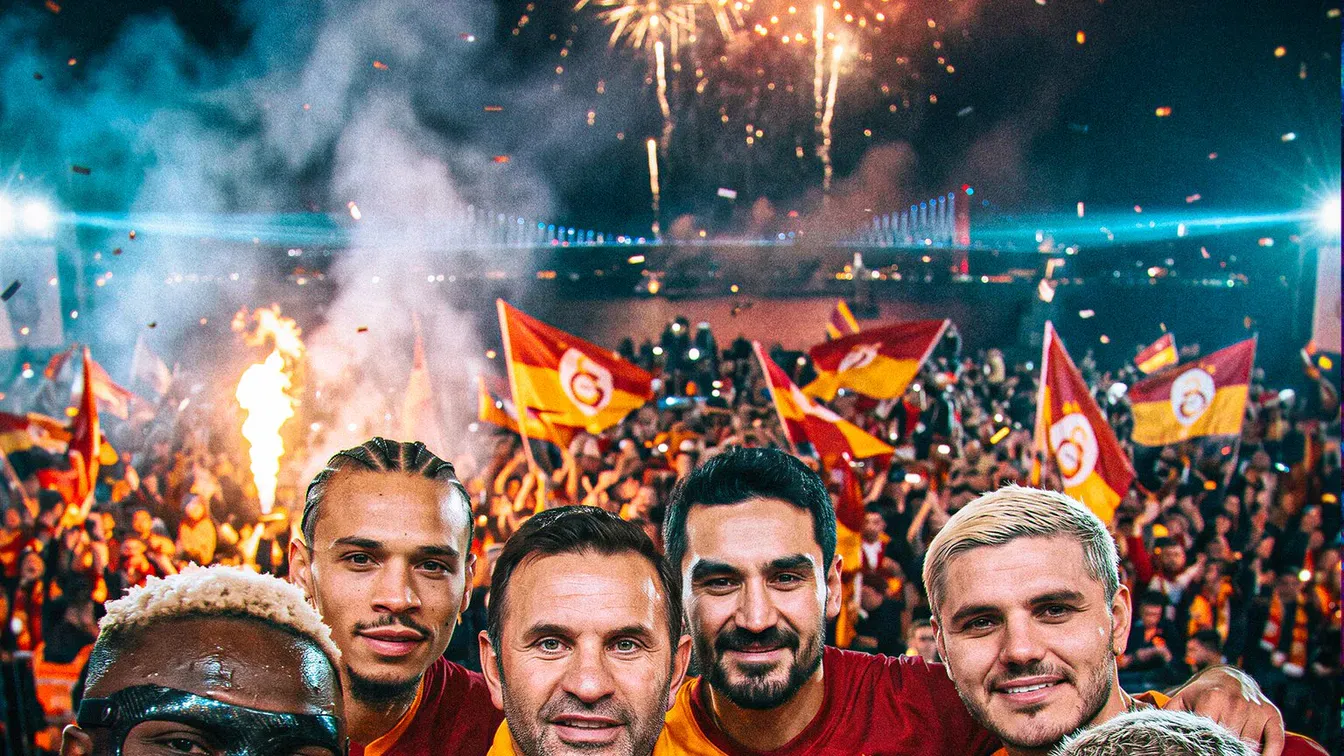 Galatasaray mistrzem Turcji. Wielka feta w Stambule po przypieczętowaniu tytułu