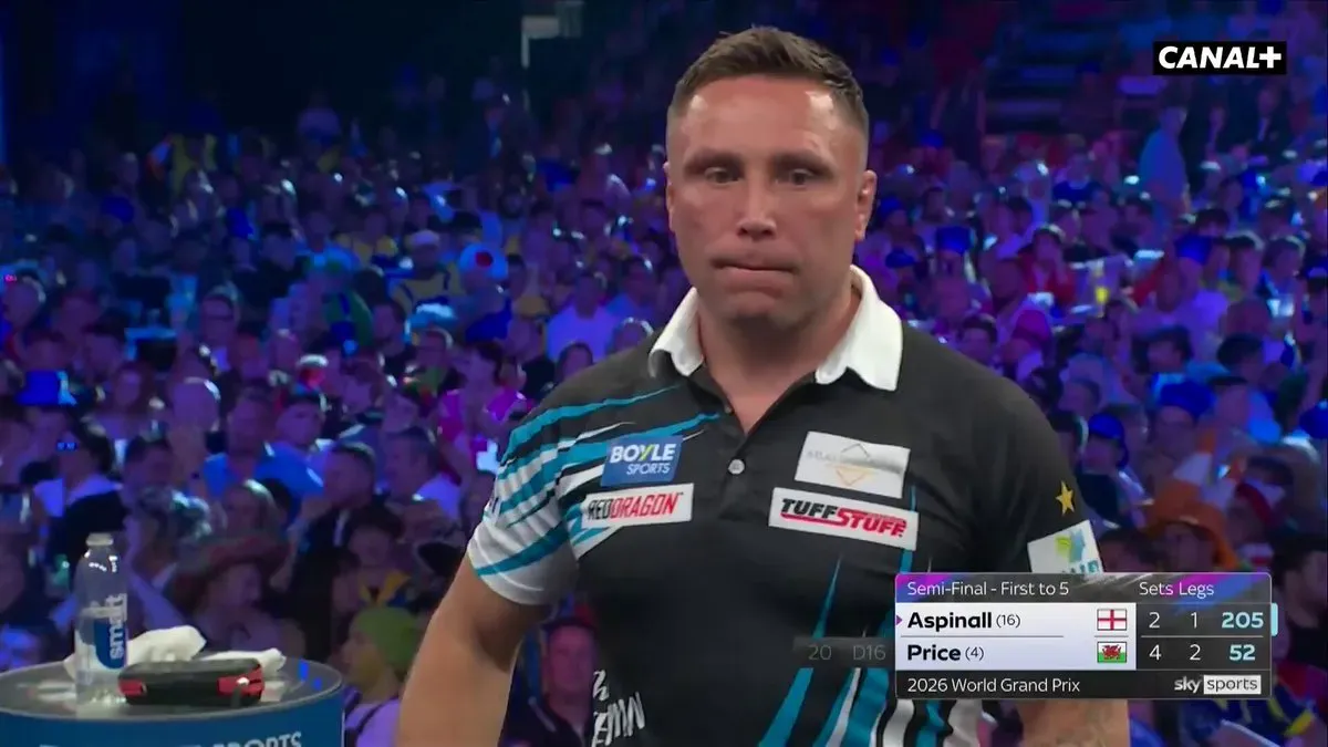 Gerwyn Price w finale World Grand Prix 2026! Pewnie pokonał Nathana Aspinalla