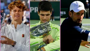 Gigantyczna przewaga duetu Alcaraz i Sinner. Novak Djoković daleko w tyle po marcowych turniejach