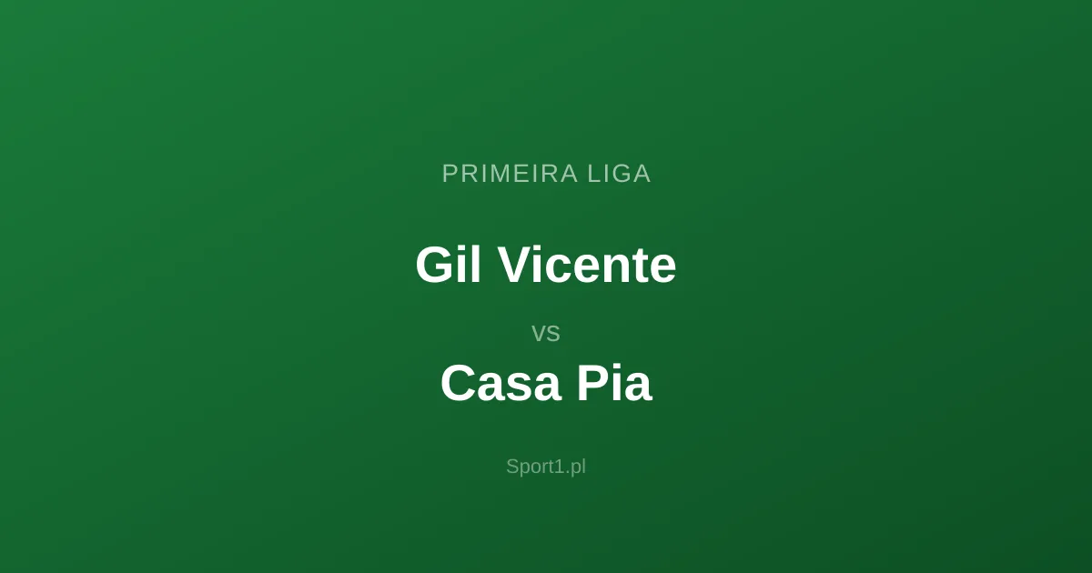 Gil Vicente - Casa Pia: Typy bukmacherskie