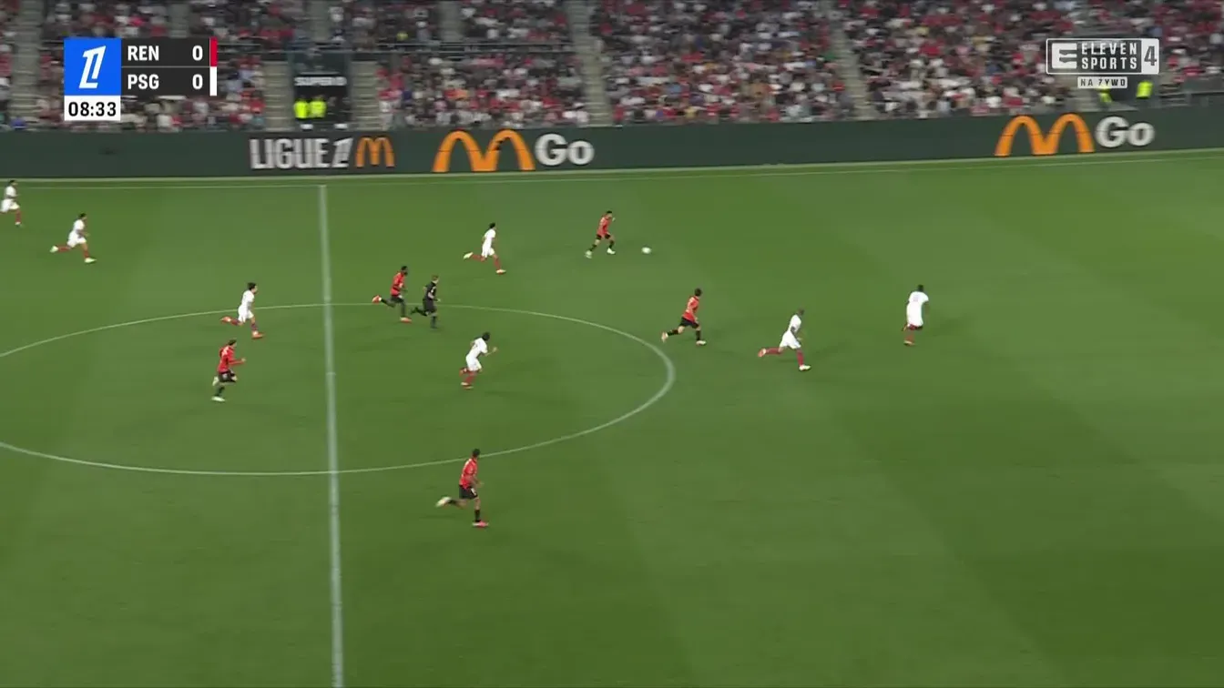 Goool! Sebastian Szymański z pięknym golem przeciwko PSG! Ależ trafienie Polaka! Mecz trwa w Eleven Sports 4. ę