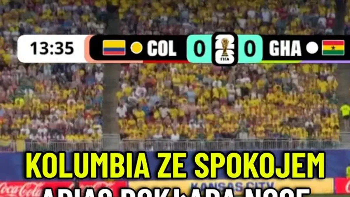 Gooool! Kolumbijczycy prowadzą z Ghaną! Transmisja meczu