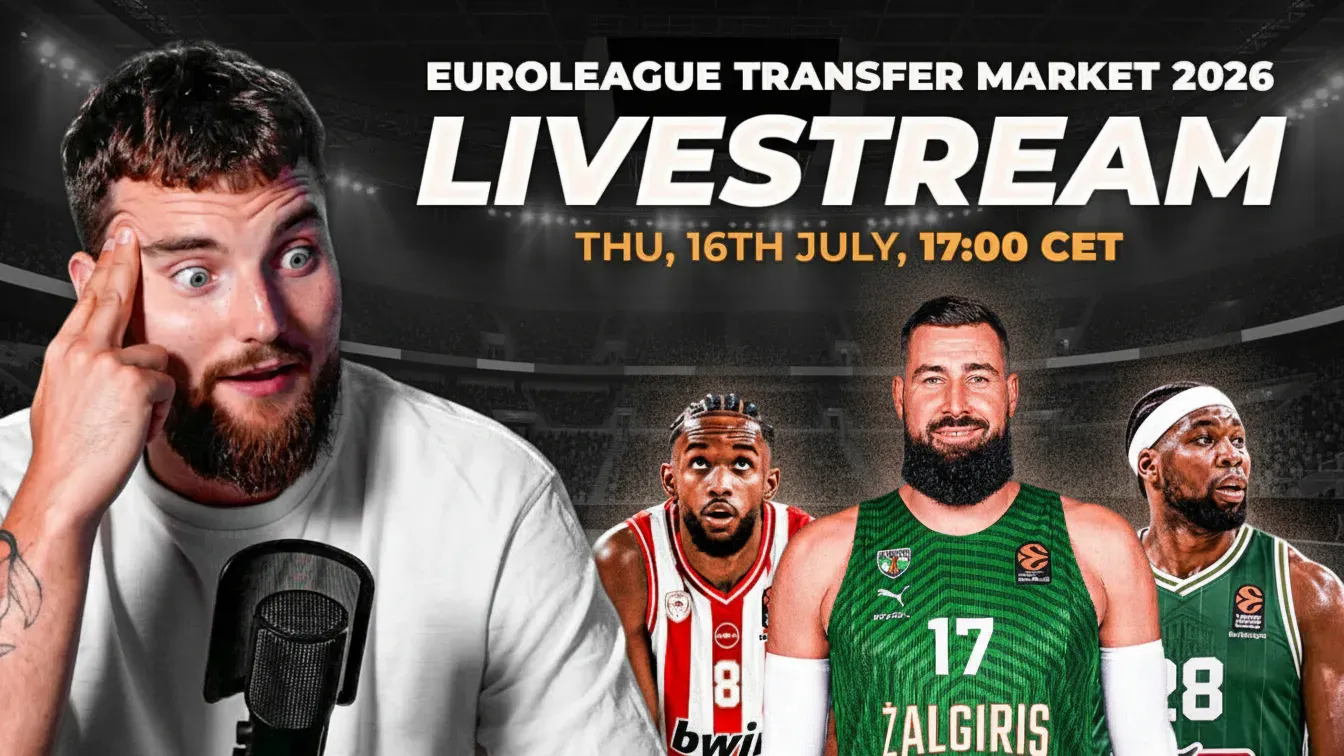Gorące wieści z rynku transferowego EuroLeague. Gytis Blaževičius ujawni kluczowe fakty