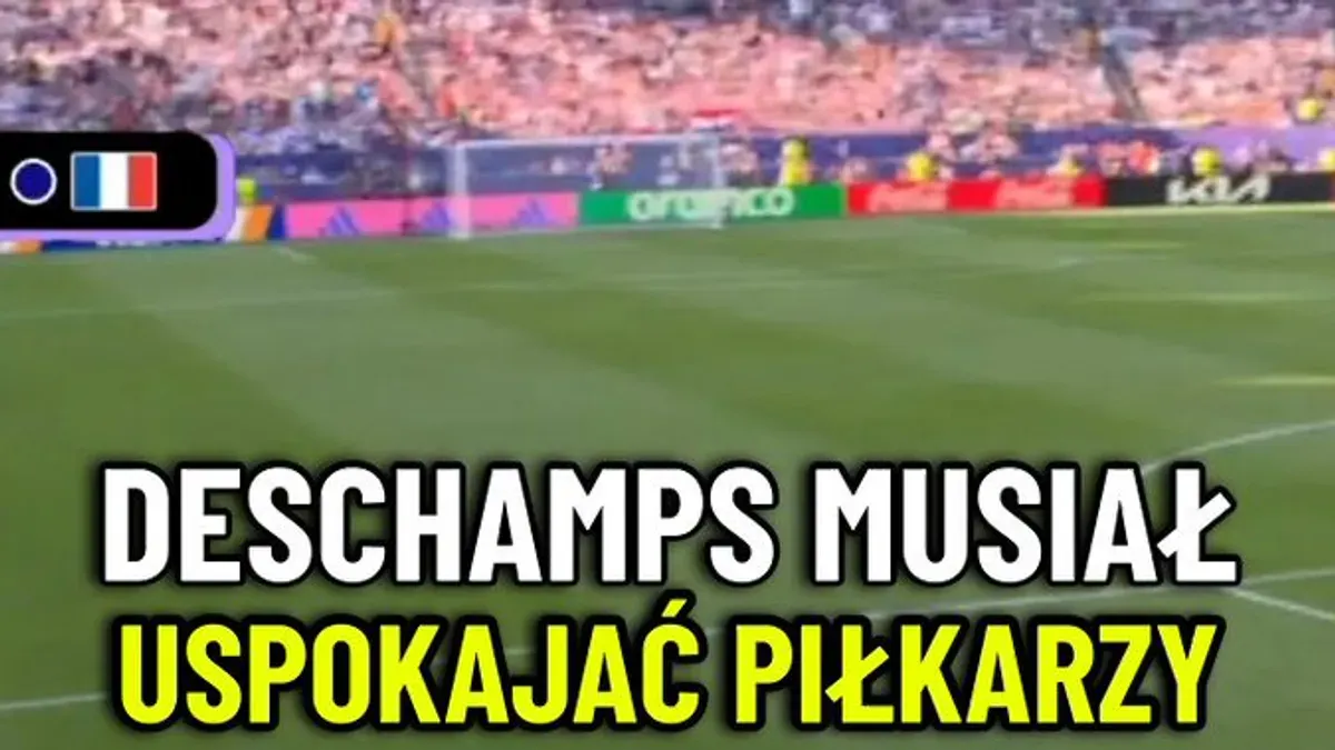 Gorąco na murawie. Interwencja trenera reprezentacji Francji
