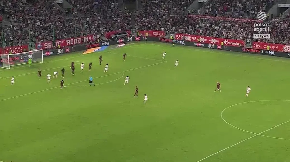 Górnik Zabrze 0-1 AS Monaco