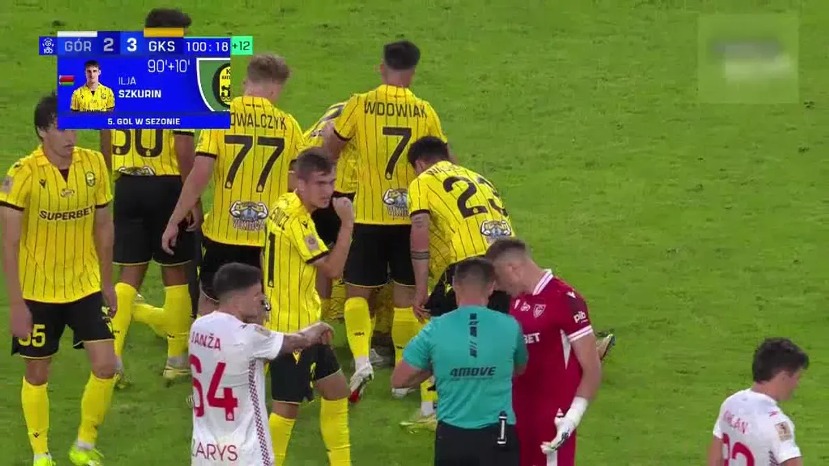 Górnik Zabrze 2-3 GKS Katowice