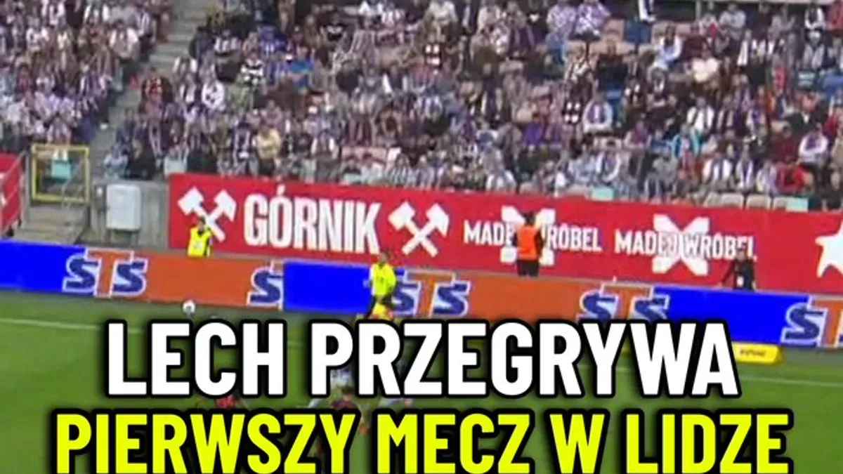 Górnik Zabrze błyskawicznie odwrócił losy meczu z Lechem Poznań i awansował na pierwsze miejsce w tabeli PKO
