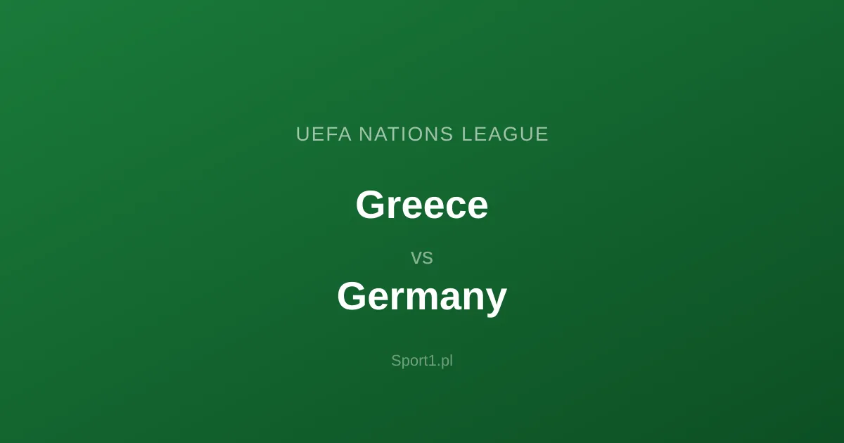 Grecja - Niemcy: Typy bukmacherskie