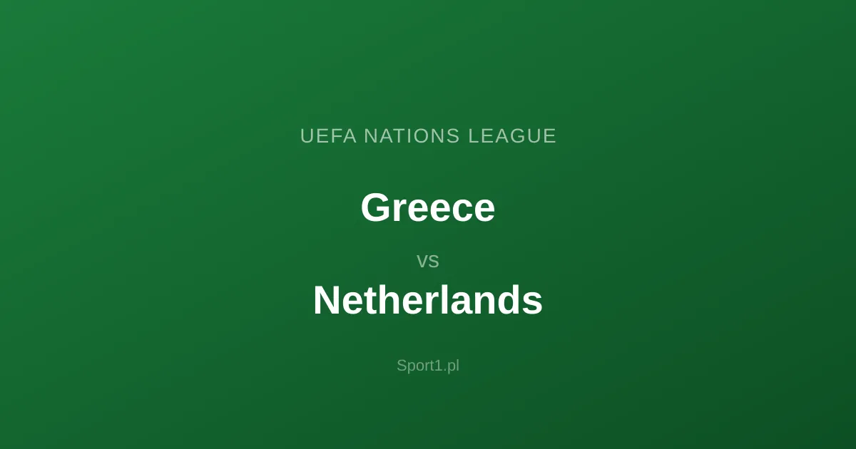 Grecja - Holandia: Typy bukmacherskie