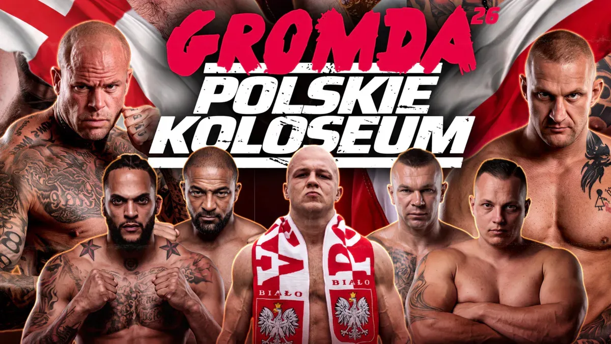 Gromda 26 typy i kursy. Gdzie obstawiać walki na gołe pięści 4.09.2026?