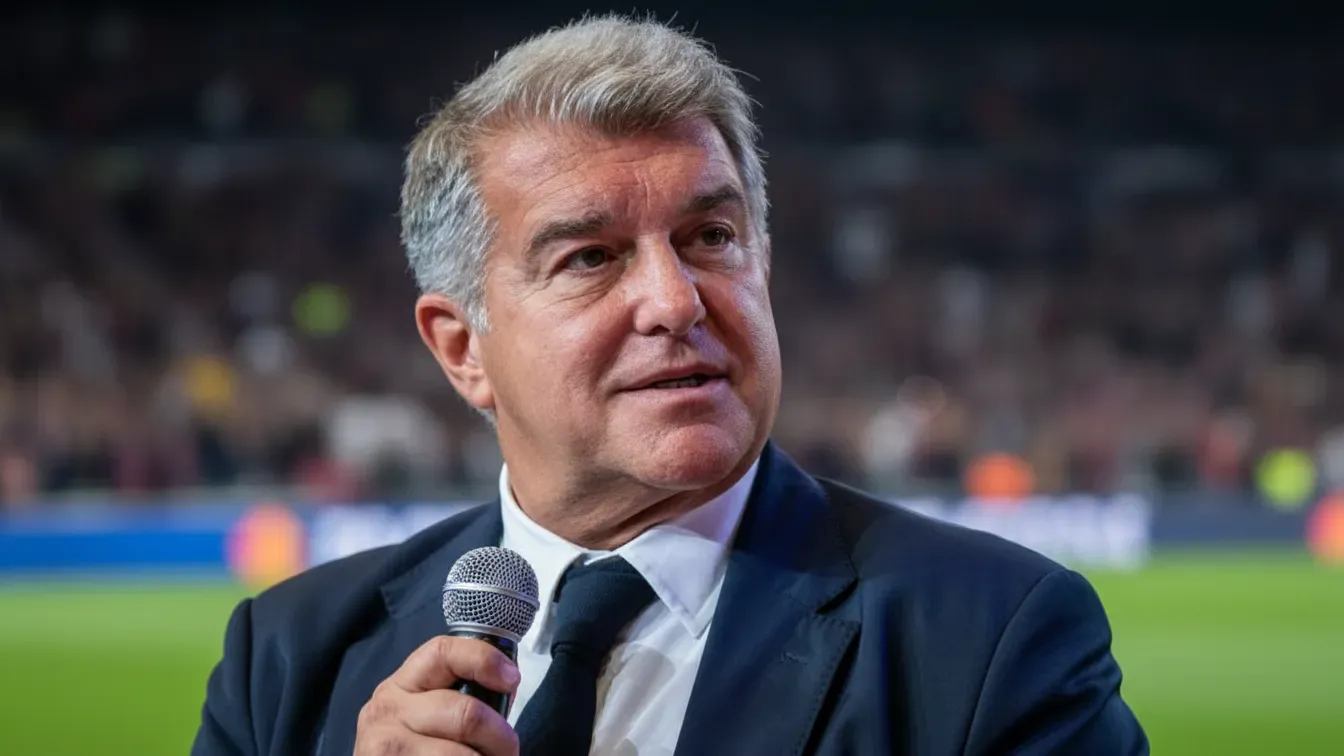 Gwiazda Barcelony jedną nogą w nowym klubie? Joan Laporta przerwał milczenie