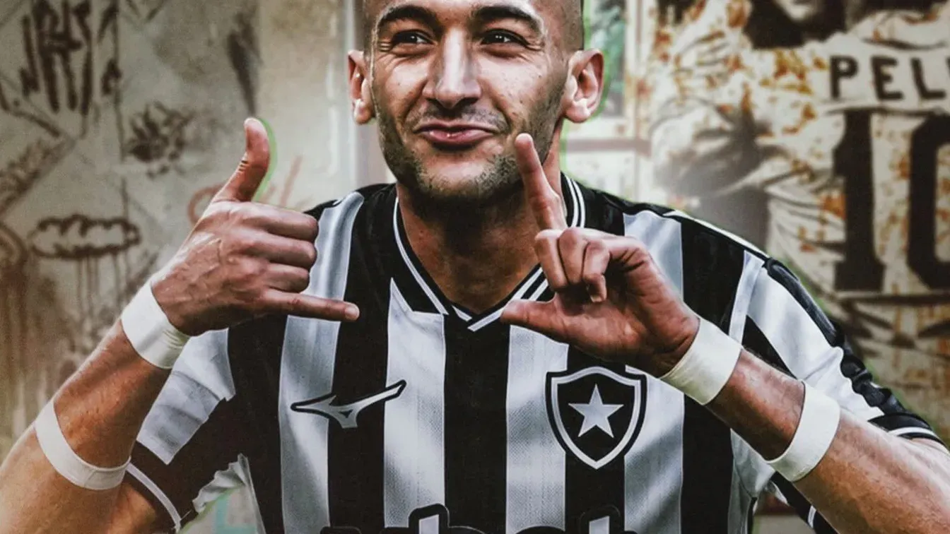 Hakim Ziyech leci do Brazylii, aby podpisać kontrakt z Botafogo