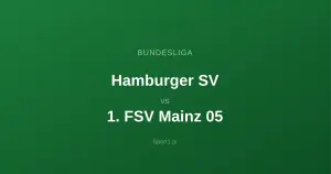 Hamburger SV - 1. FSV Mainz 05: Typy bukmacherskie
