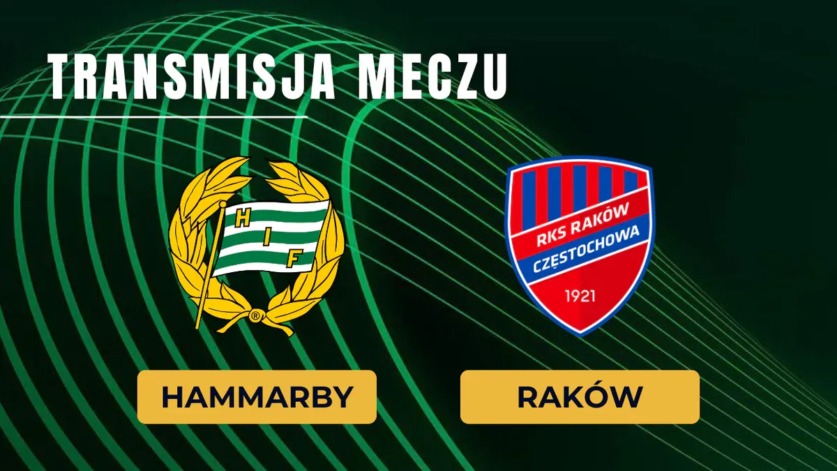 Hammarby – Raków Częstochowa: gdzie oglądać za darmo? Transmisja meczu na żywo 13.08.2026
