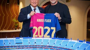 Hansi Flick szczerze o przyszłości Barcelony. Niemiec wskazał swój wielki cel