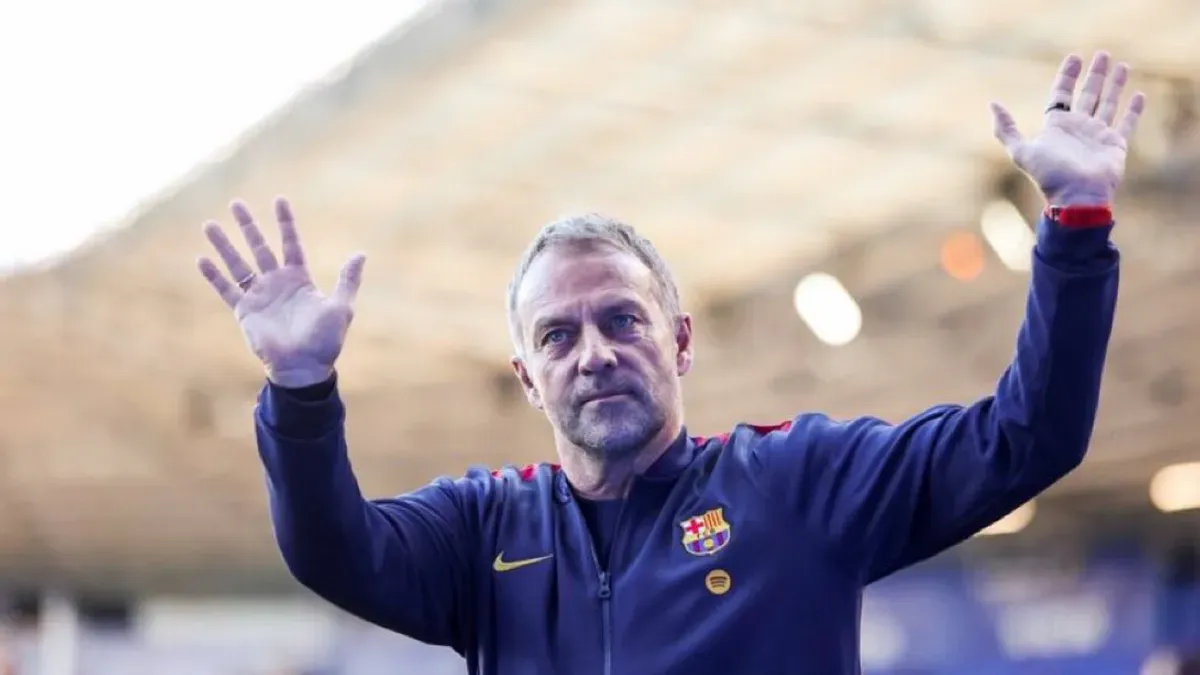 Hansi Flick zapowiada ruch Barcelony. Kluczowa decyzja w sprawie napastnika